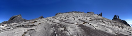 Climbing mount Kinabalu in Kinabalu national park. Kota kinabalu - Malasia.の写真素材