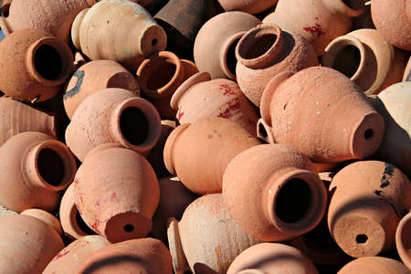 Octopus trapsの写真素材