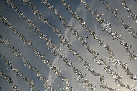 Sprays of water