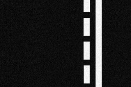 digital design of asphalt road with traffic linesの写真素材