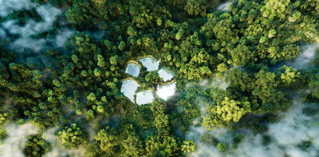 Nature's Plea Through the Recycling Symbol: Highlighting the Imperative of Climate Protection and...