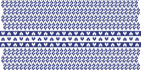 Thai silk fabric pattern. Sirivannavari  Pattern, Textiles Thai Traditional Textiles.Vector Image.のイラスト素材