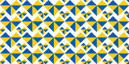 Seamless geometric pattern with triangles and rhombuses. Vector illustration.のイラスト素材