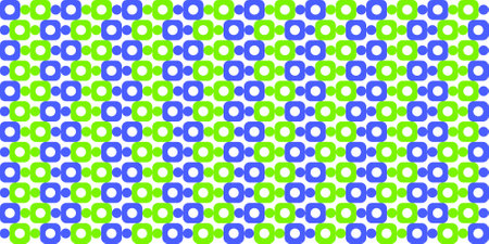 Curved striped geometric seamless pattern vector image.のイラスト素材