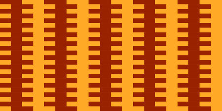Yellow and red zipper pattern background imageのイラスト素材