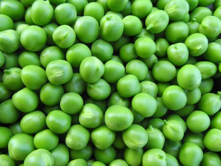 green peas background or textureの写真素材