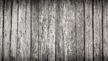 The backdrop features a rustic old wood surface with weathered charmの素材