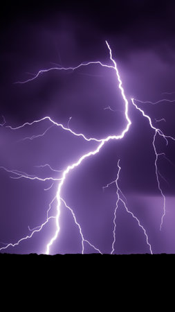 Night's Thunder: Lightning Strikes in the Darkの素材