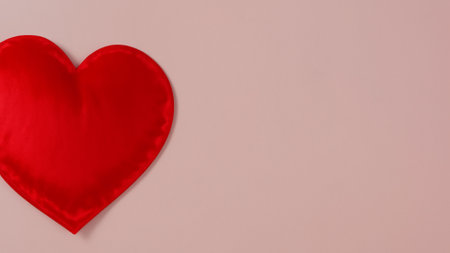 Warm Wishes: Valentine's Day Card with Text Spaceの素材