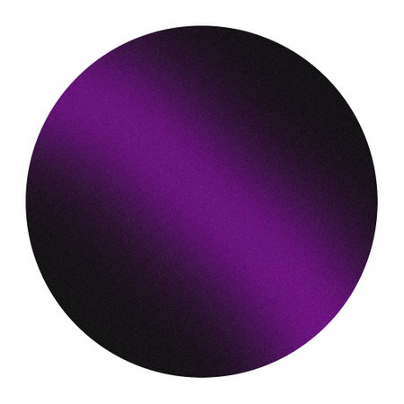 Purple-tinted sphere with a textured surface set against a black backgroundの写真素材