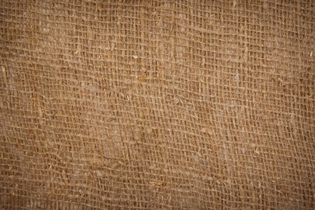 sackcloth bagging textured background closeup の写真素材