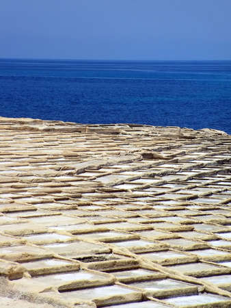 Malta Saltpansの写真素材