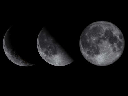 Moon Phasesの写真素材