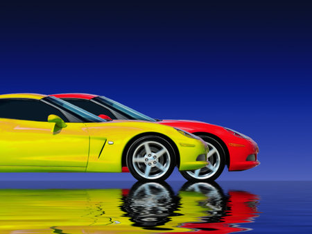 racing cars
