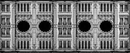 Balluta Buildings in St Julians Balluta Bay in Malta were built in 1928 and are the finest example of Art Nouveau on the islandsの写真素材