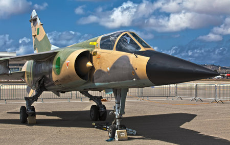 LUQA, MALTA - 25 SEP - One of the two Libyan Mirage F1s whos pilots defected to Malta on 21 February...