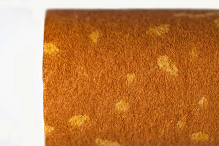 Cigarette filter macro detail at 3 times lifesizeの写真素材