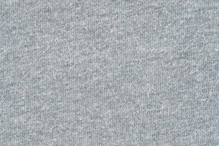 Texture of fabric from jersey of gray-blue color for a background and a surfaceの写真素材