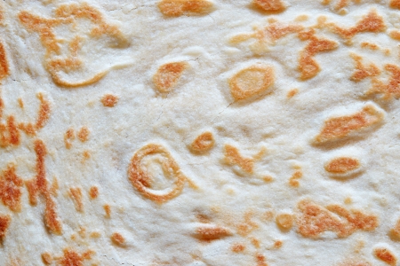 Texture of the baked dough for an abstract backgroundの写真素材