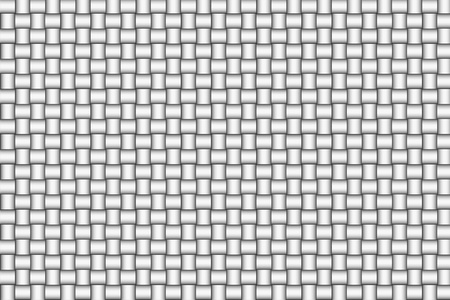Abstract texture of an interlacing on a white backgroundの写真素材
