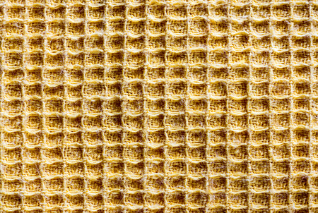 wafer texture of fabric closeup for an abstract background and for wallpaperの写真素材