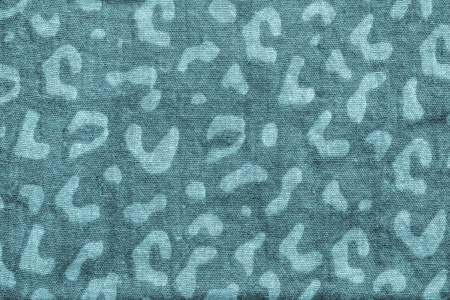 textural interlacings of crumpled fabric with abstract patternの写真素材