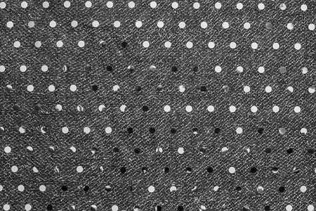 textured fabric with paillettes for backgrounds black colorの写真素材