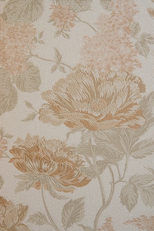 the abstract textured background with large flower patternsの写真素材