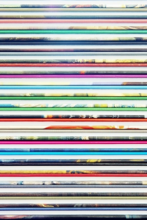 the motley abstract textured backgrounds from color end faces and edges of book coversの写真素材