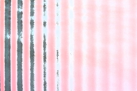 pale pink striped background with gray strips of an abstract formの写真素材