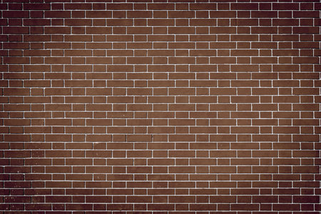 texture brick wall for background or for wallpaper of brown color