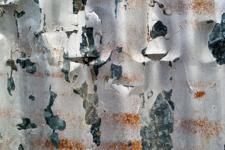 old and dirty crumpled iron for an abstract background or for wallpaperの写真素材