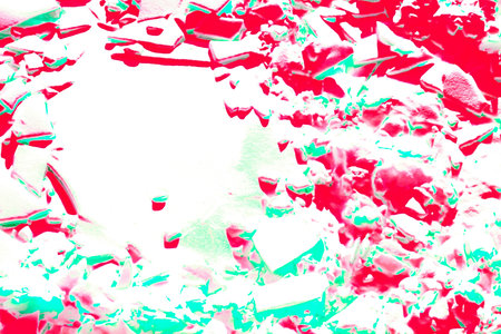 illustration of abstract texture of uneven color pieces for a background or for a frame with a blank spaceの写真素材