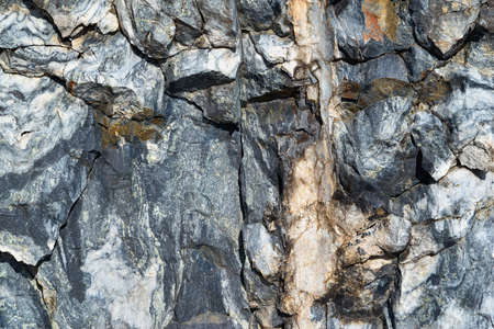 abstract texture cut of marble stone bumpy rock for background closeupの写真素材