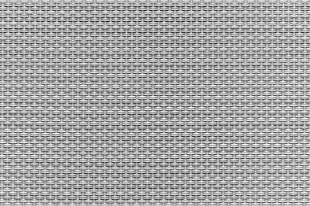 macrotexture of textile material or coarse fabric close-up with symmetric and identical mesh plexus for abstract empty background or for single-tone wallpaperの写真素材