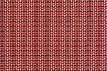 macrotexture of textile material or coarse fabric close-up with symmetric and identical mesh plexus for abstract empty background or for single-tone wallpaperの写真素材