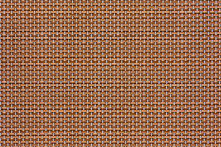 macrotexture of textile material or coarse fabric close-up with symmetric and identical mesh plexus for abstract empty background or for single-tone wallpaperの写真素材
