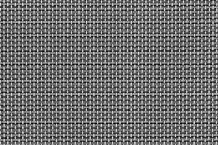 macrotexture of textile material or coarse fabric close-up with symmetric and identical mesh plexus for abstract empty background or for single-tone wallpaperの写真素材