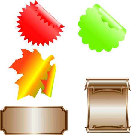 A label for sale  Isolated On White Background, Vector Illustrationのイラスト素材