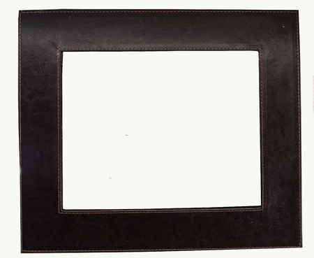 Leather frame の写真素材