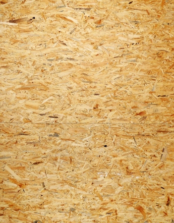 Close up of a recycle compressed wood surfaceの写真素材