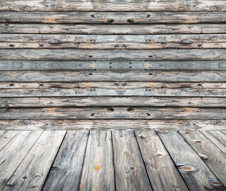 Wooden roomの写真素材