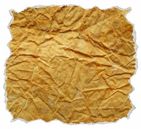 Vintage creased paperの写真素材