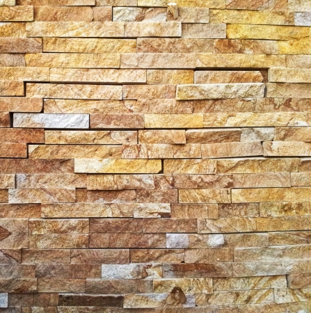 Gold stone wallの写真素材