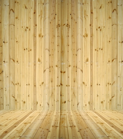 Abstract wooden roomの写真素材