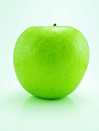 Green apple isoaltedの写真素材