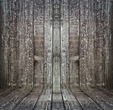 Old Abstract interior with parquet wooden floorの写真素材