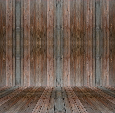 Abstract old wooden roomの写真素材