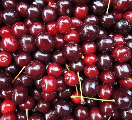 Cherry backgroundの写真素材