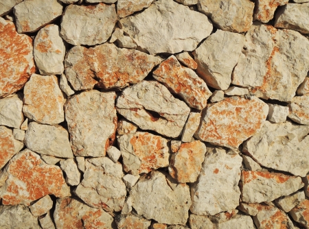 Stone wall backgroundの写真素材